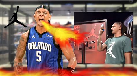 Magic's Paolo Banchero reveals new logo with Jordan Brand.
